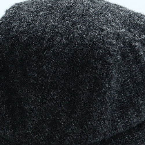 Debenhams Mens Grey Acrylic Trapper Hat One Size - Faux Fur