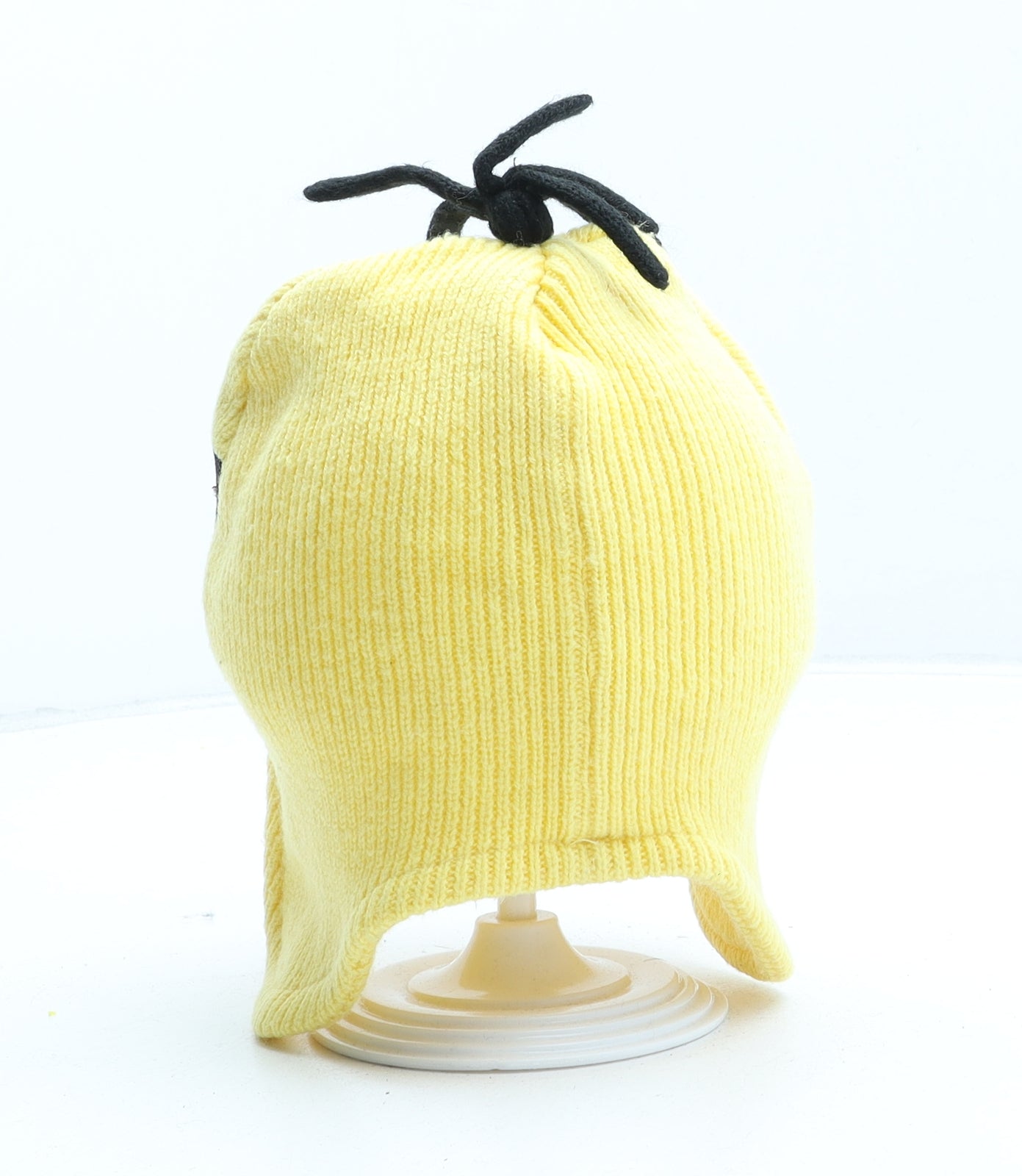 Despicable Me Boys Yellow Acrylic Winter Hat One Size - Minions
