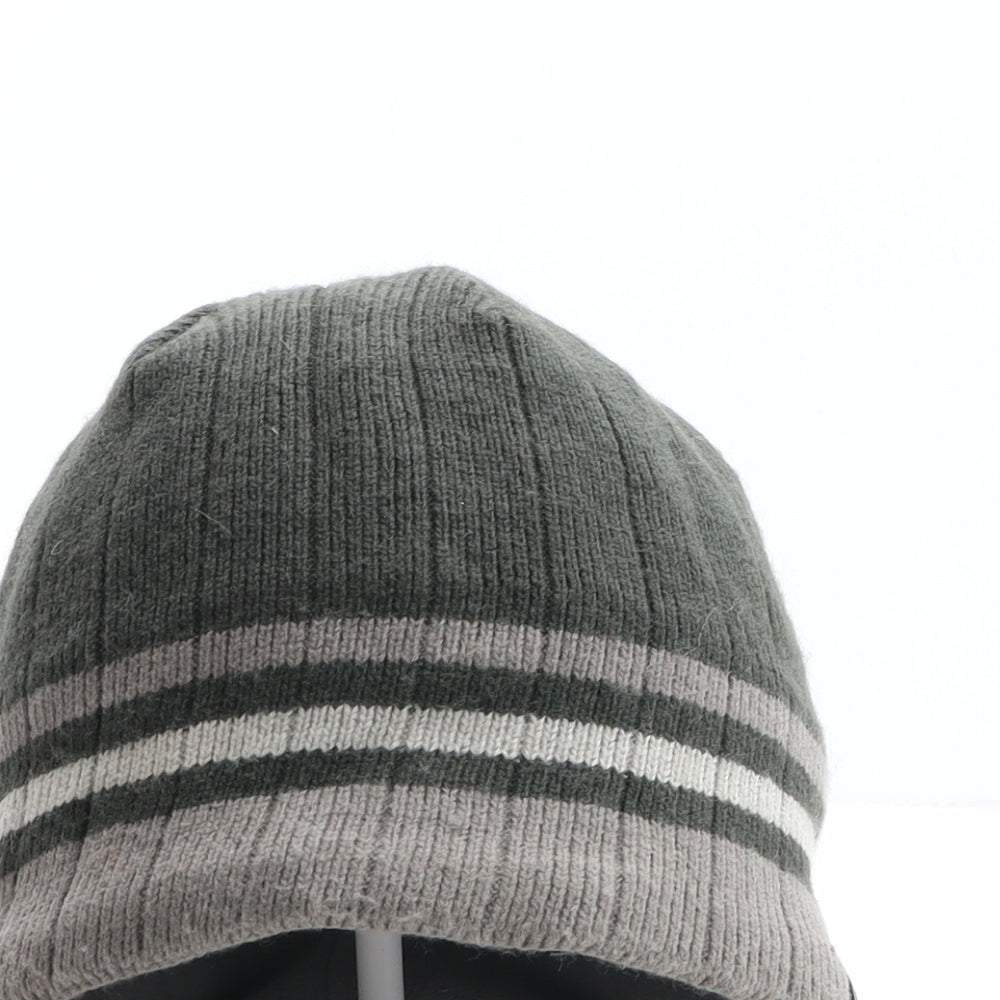 The North Face Mens Multicoloured Striped Acrylic Beanie One Size - Unisex