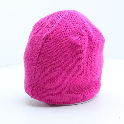 The North Face Womens Pink Acrylic Beanie One Size
