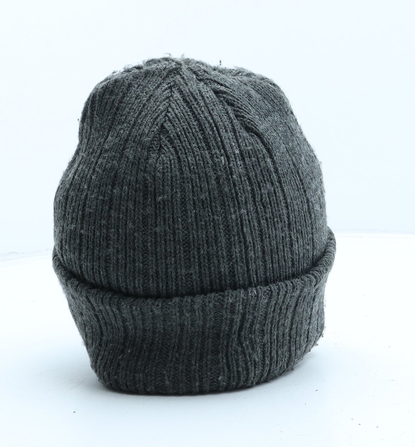 Fat Face Mens Grey Acrylic Beanie One Size