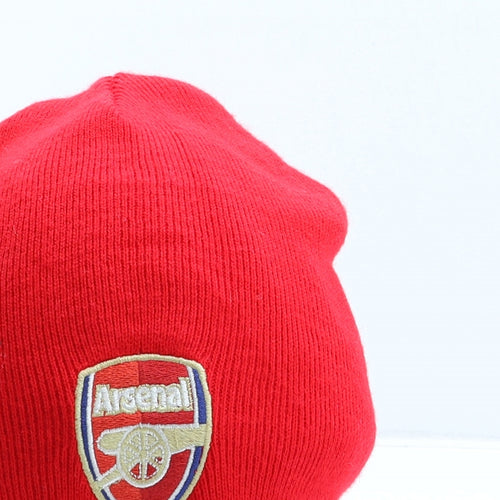 Arsenal Mens Red Acrylic Beanie One Size