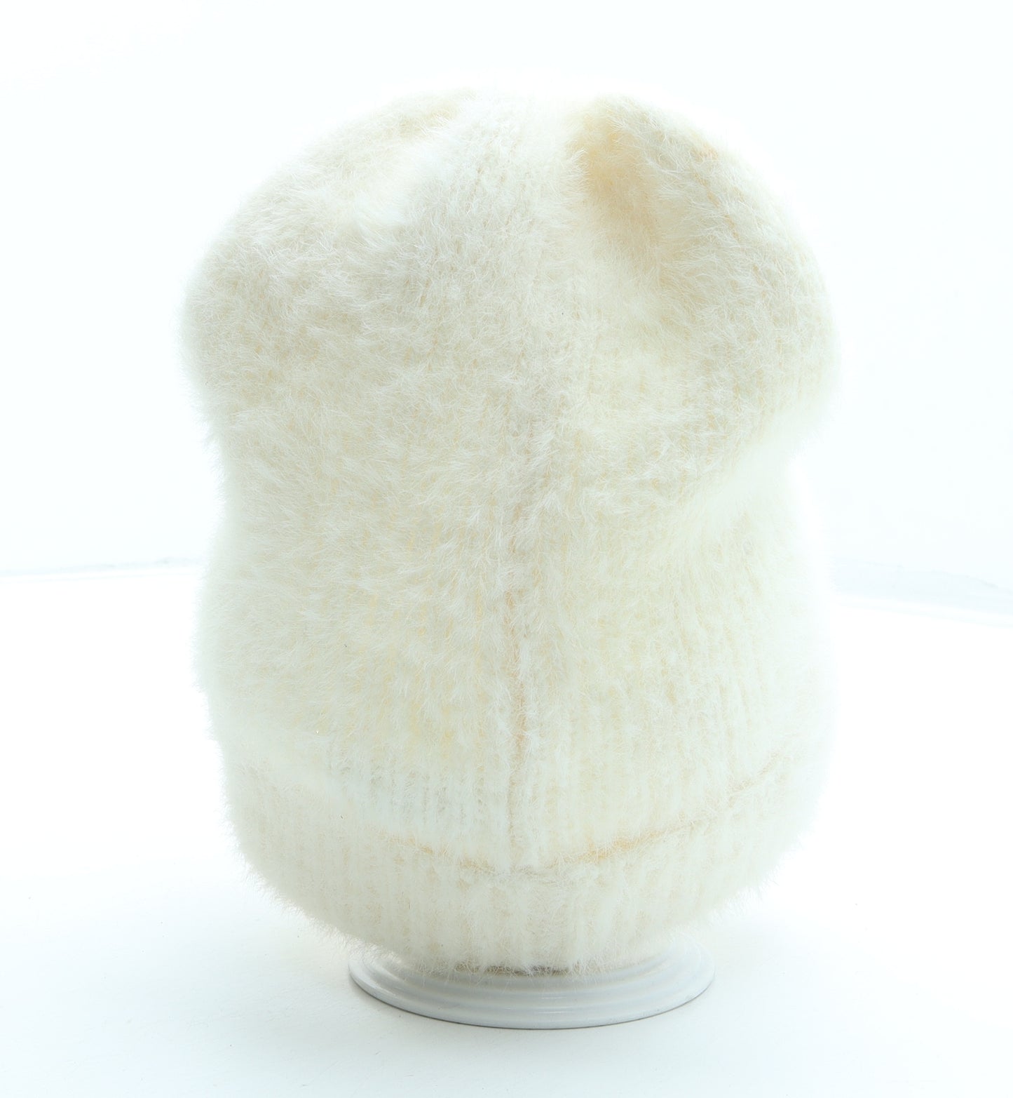 Marks and Spencer Womens Ivory Polyester Beanie One Size