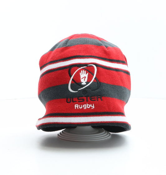 Kukri Mens Multicoloured Striped Polyester Beanie One Size - Ulster Rugby