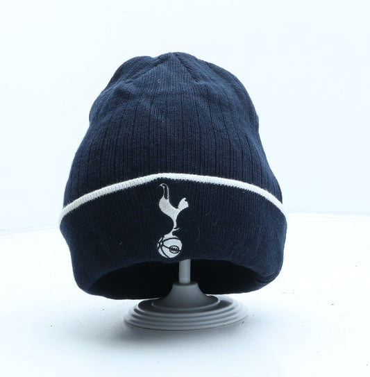 Tottenham Hotspur F.C. Mens Blue Acrylic Beanie One Size