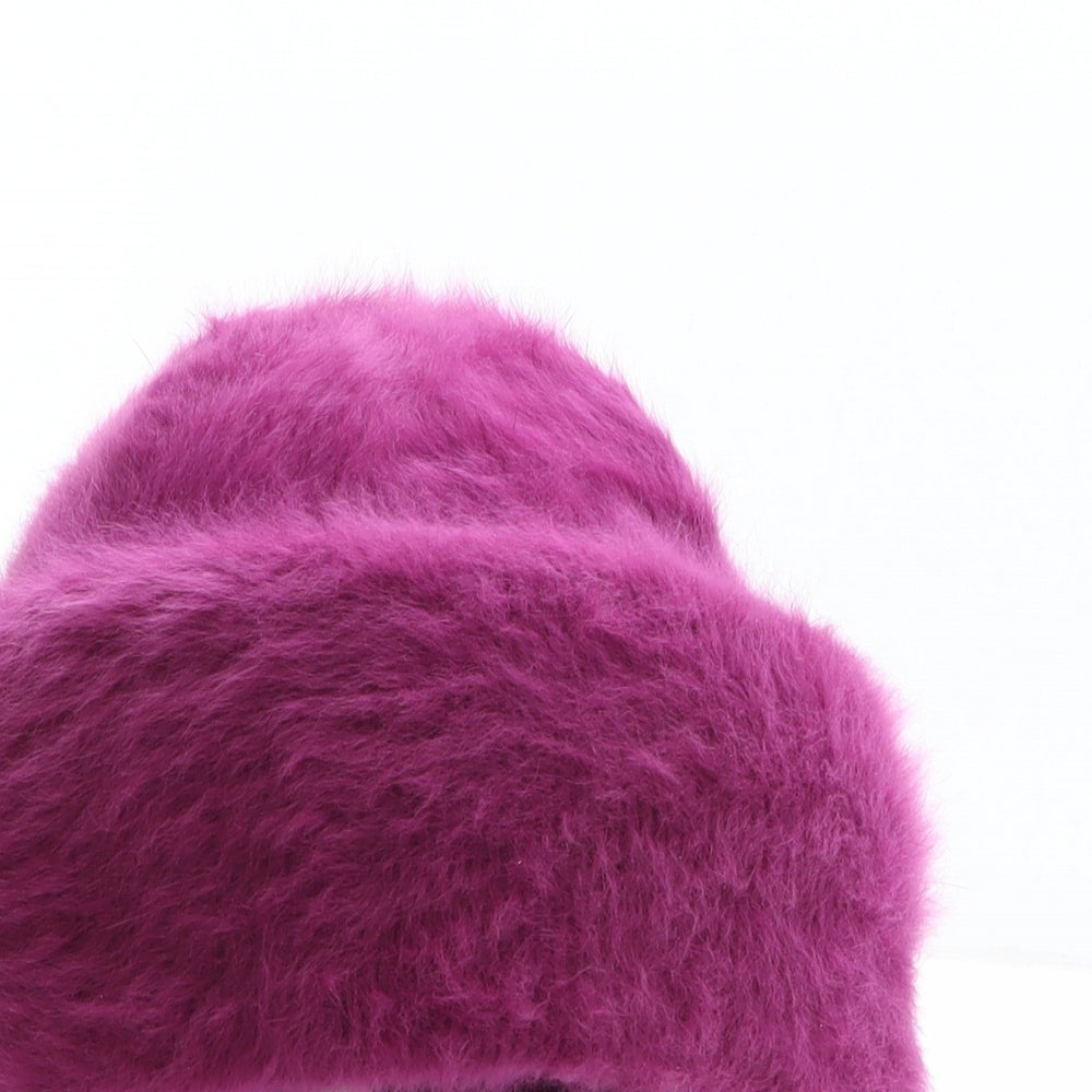 Kangol Womens Purple Angora Cloche One Size