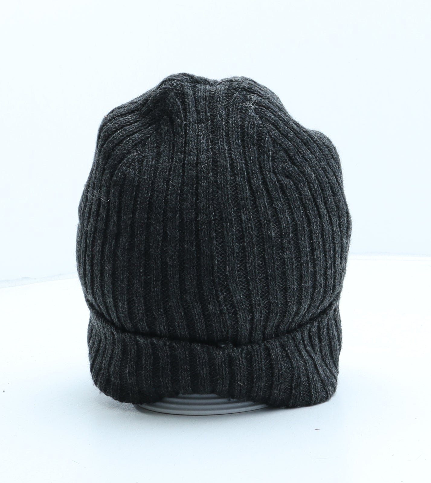Divided by H&M Mens Grey Acrylic Beanie One Size