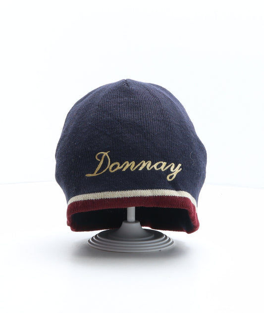 Donnay Mens Blue Acrylic Beanie One Size