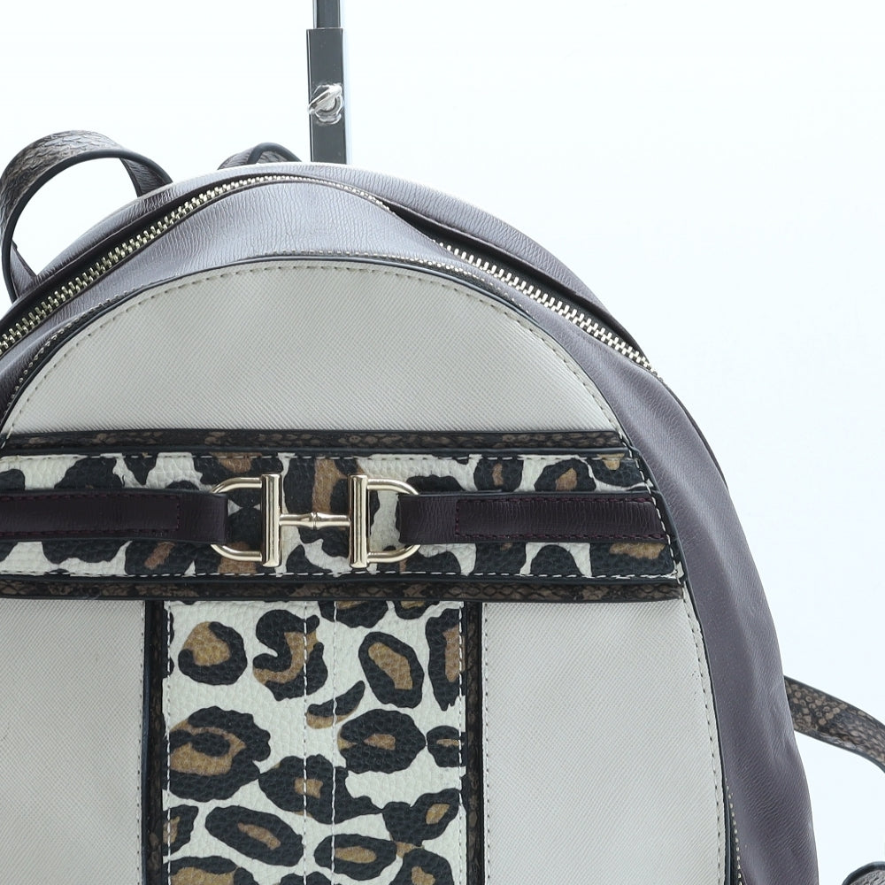 Leopard print hotsell backpack river island