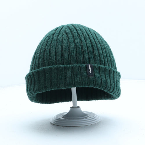 Finisterre Mens Green Wool Beanie One Size