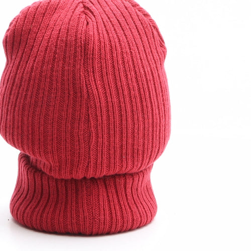 Thinsulate Mens Red Acrylic Beanie One Size
