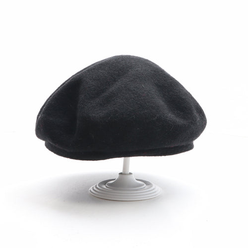 Diefenthal Womens Black Wool Peaked Cap One Size
