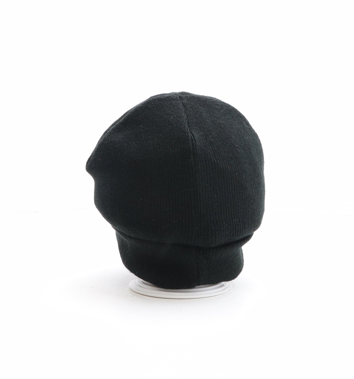 Apples to Pears Mens Black Acrylic Beanie One Size - The Lawn Ranger