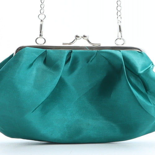 Oasis Womens Green Polyester Clutch Size Mini