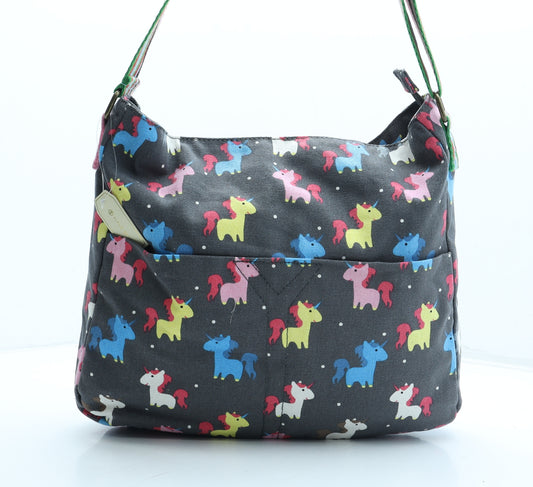 Have Best Womens Multicoloured Geometric Polyester Crossbody Size Medium - Unicorn