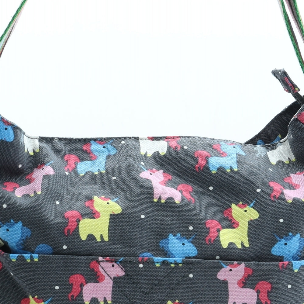 Have Best Womens Multicoloured Geometric Polyester Crossbody Size Medium - Unicorn