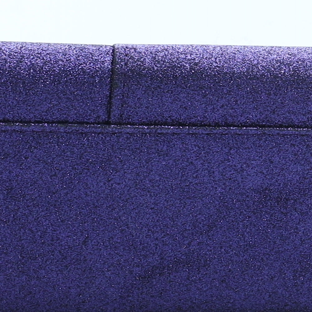 KOKO Womens Purple Polyester Clutch Size Small