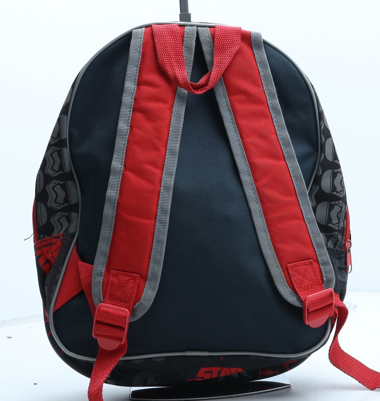 Star Wars Boys Black Polyester Backpack Size Medium Zip