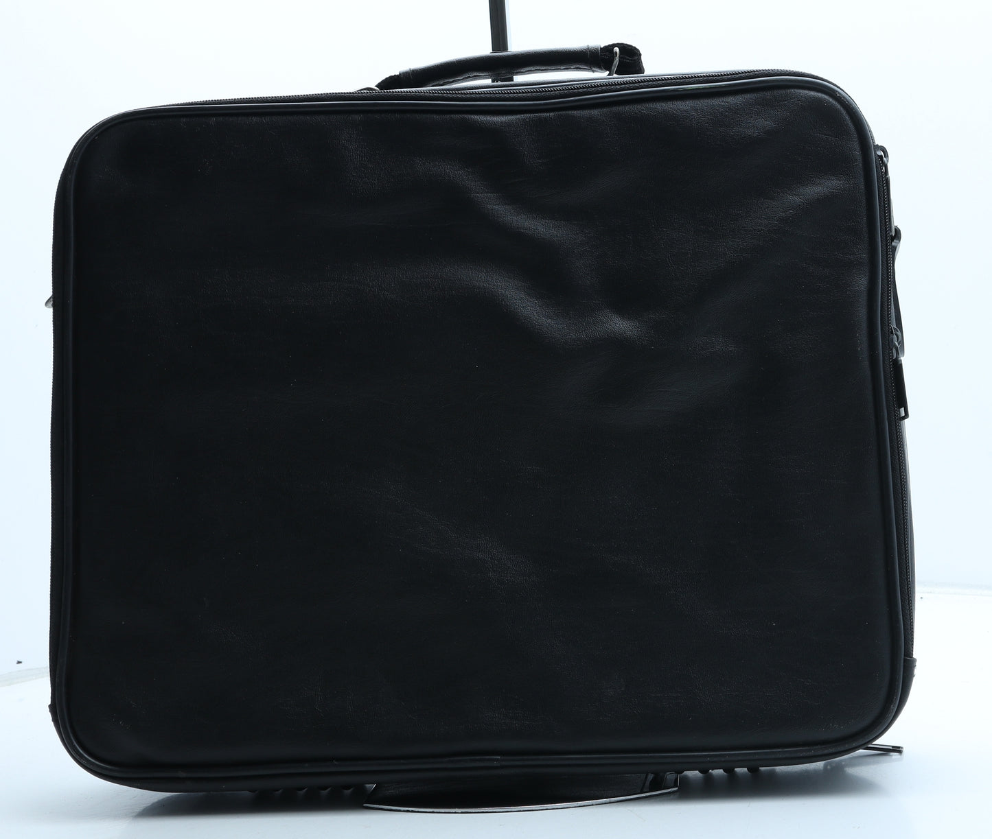 Trust Mens Black Polyurethane Laptop Bag Size Large