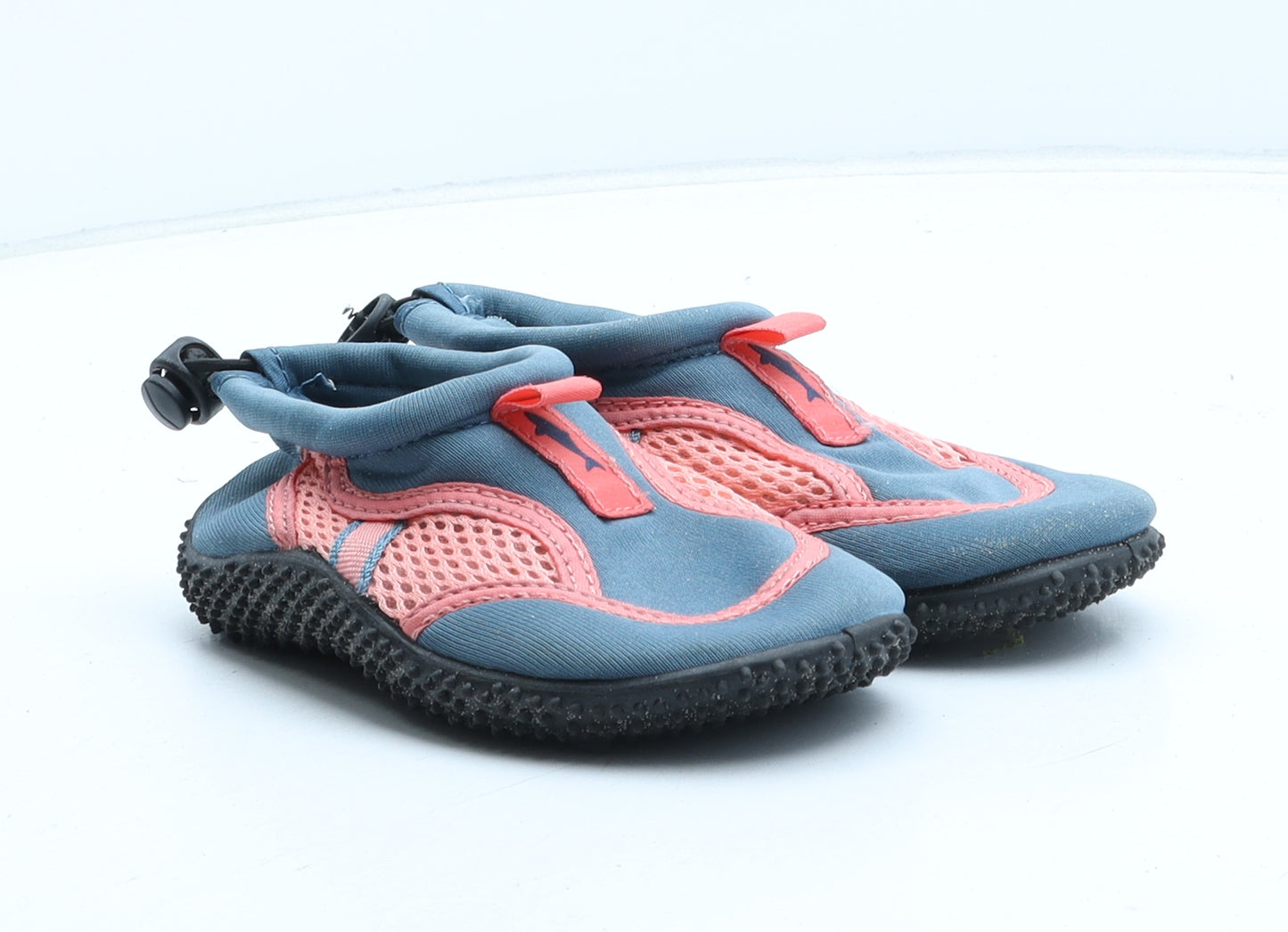 Crane Girls Blue Synthetic Slip On Casual UK 9 - Aqua Shoes
