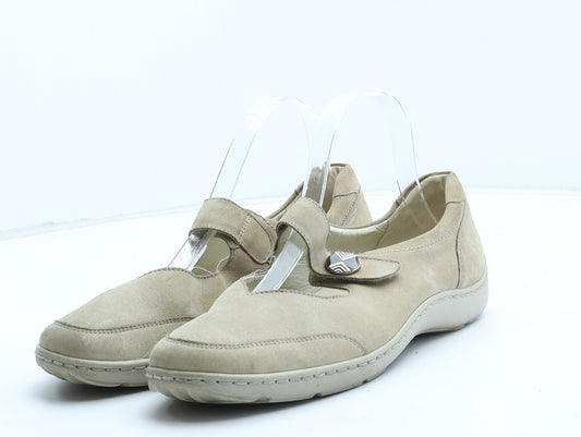 ProActive Womens Beige Synthetic Mary Jane Casual UK