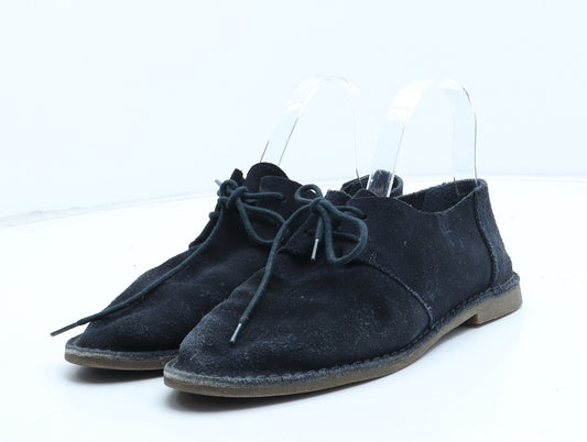 Clarks Womens Blue Suede Bootie Casual UK