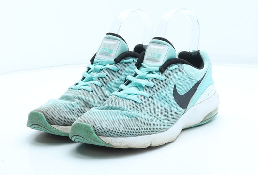Nike Womens Blue Polyester Trainer UK - Nike Air Max