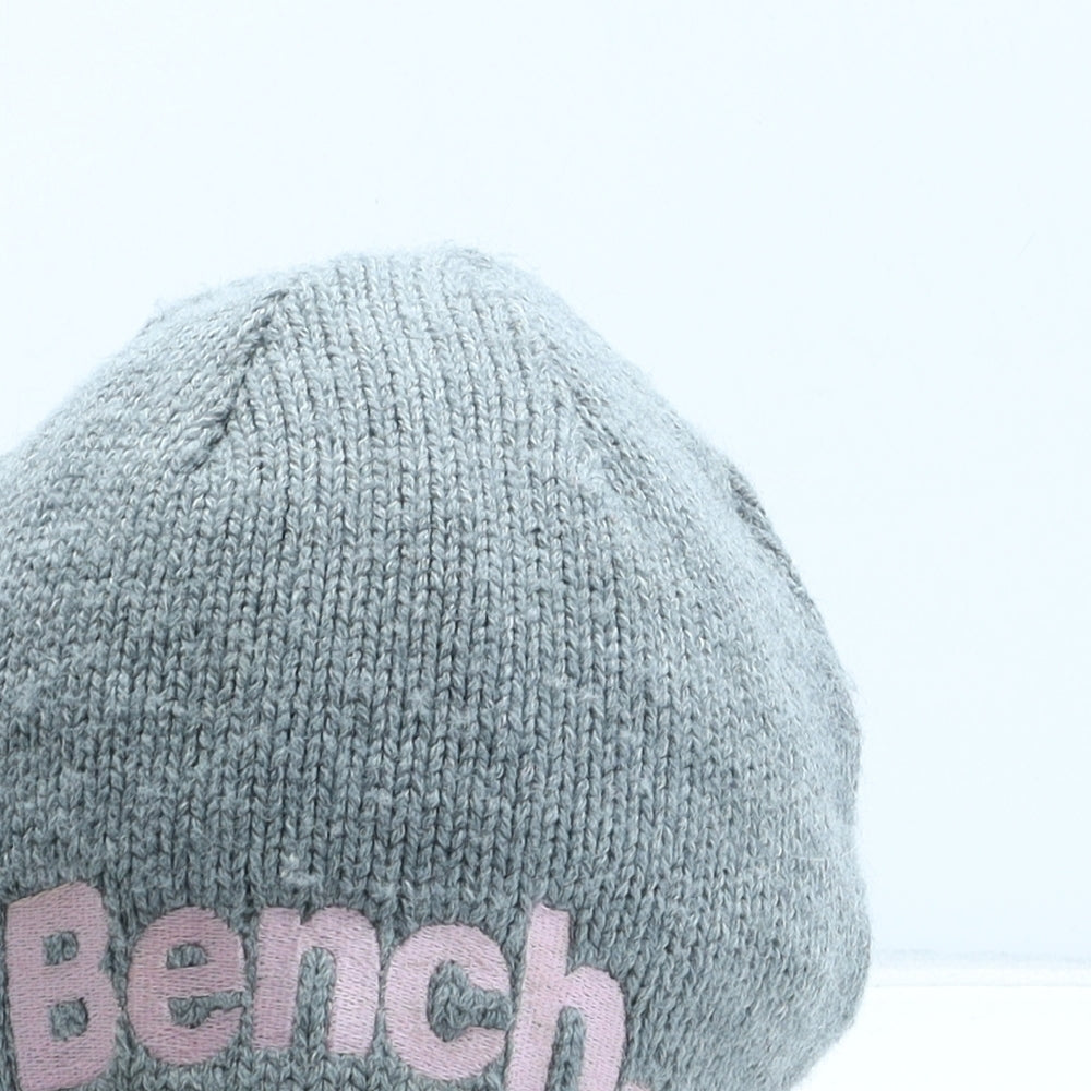 Bench Womens Grey Acrylic Beanie One Size