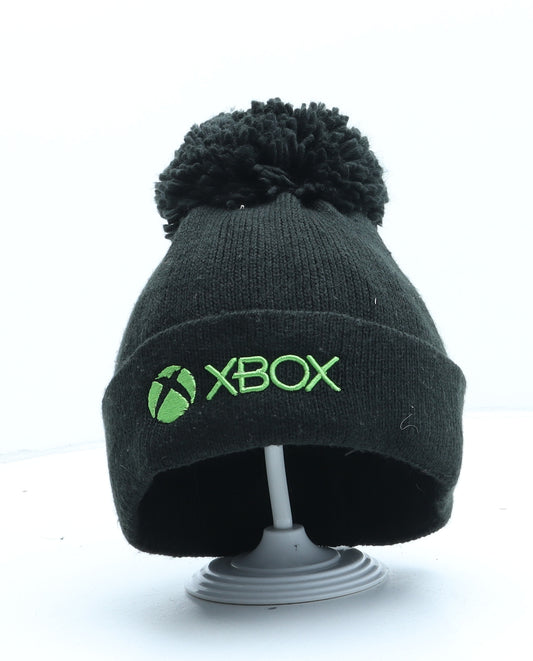 Xbox Boys Black Acrylic Winter Hat One Size - Xbox