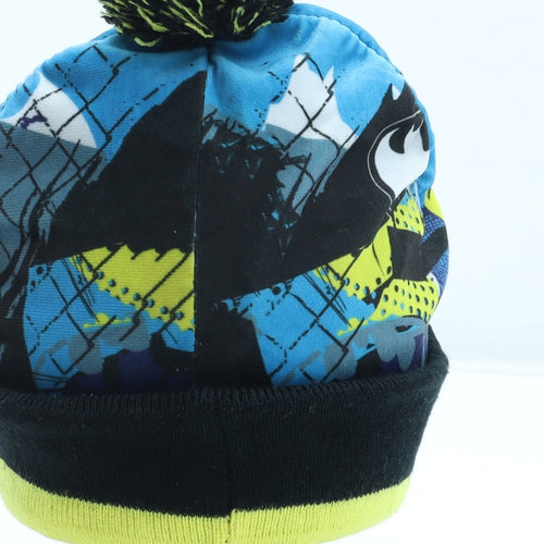 Batman Boys Multicoloured Acrylic Winter Hat One Size - Batman