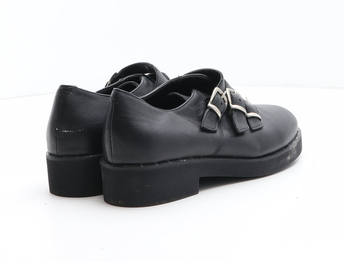 Aliss collection Womens Black Synthetic Slip On Casual UK