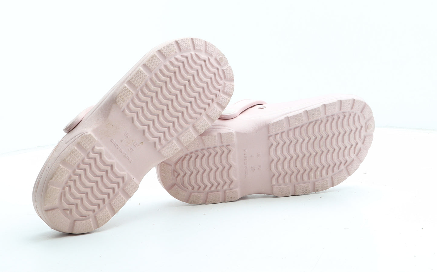 Preworn Womens Pink Synthetic Slip On Sandal UK