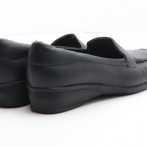 Good For the Sole Womens Black Synthetic Slip On Casual UK