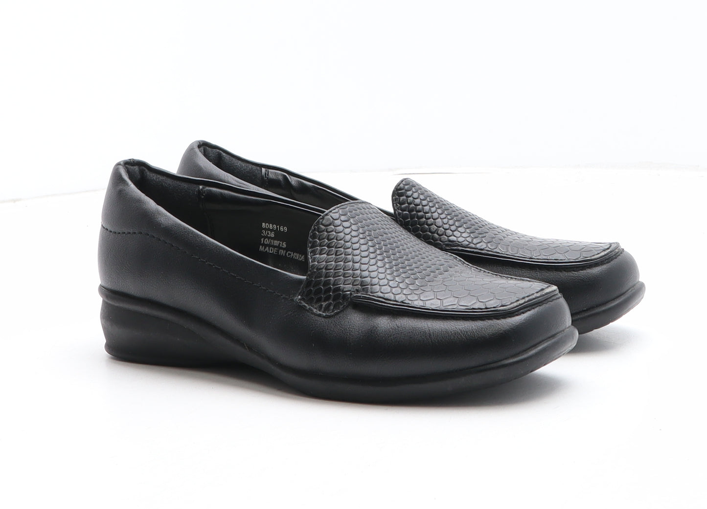 Good For the Sole Womens Black Synthetic Slip On Casual UK