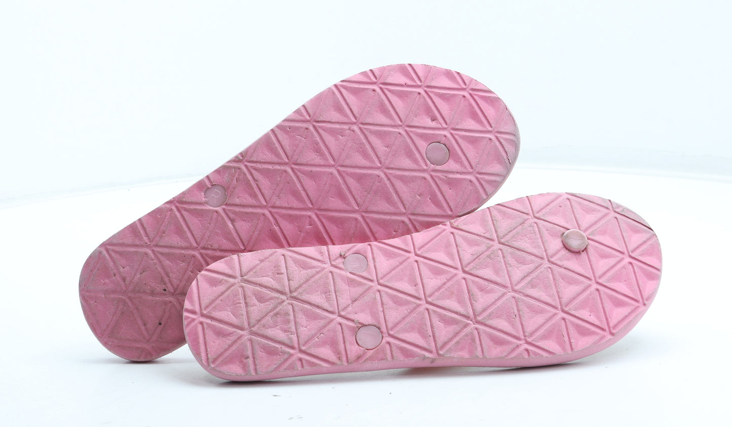 Surf State Womens Pink Rubber Thong Sandal UK - Size UK 4-5