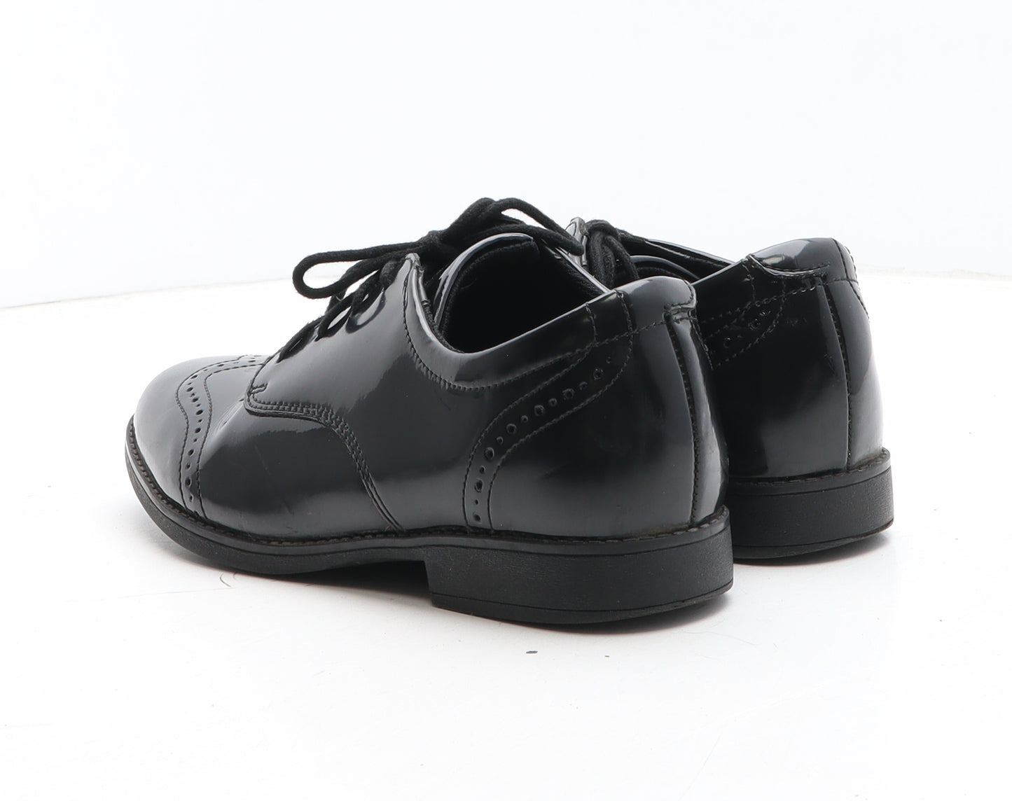 Clarks Womens Black Synthetic Oxford Casual UK