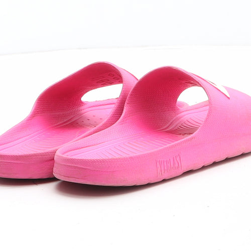 Everlast Girls Pink Synthetic Slider Sandal UK 12