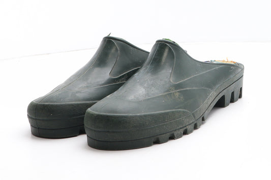 Bau Dou Mens Green Synthetic Slip On Sandal UK 7 41 - UK Size Estimated 7