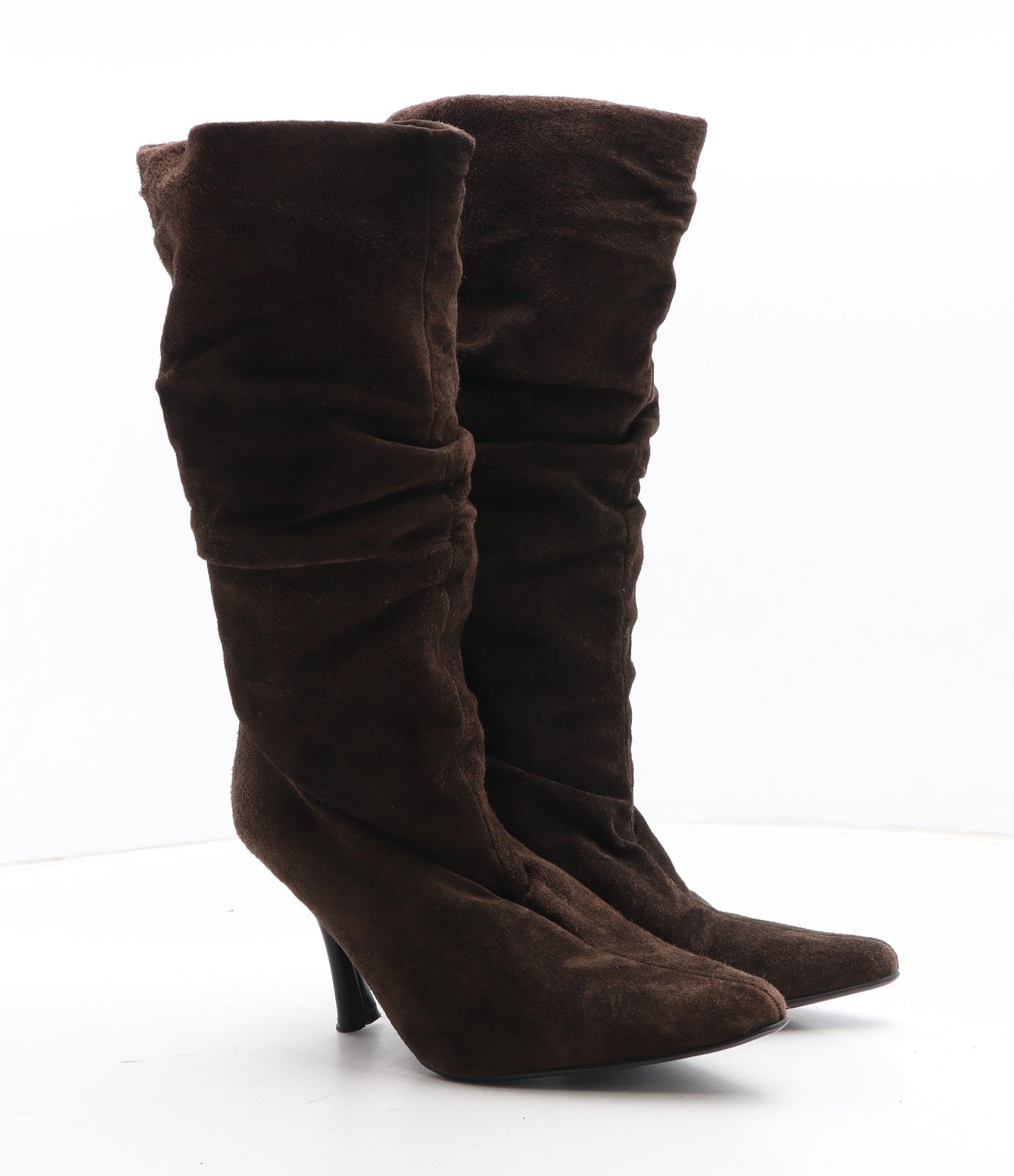 Fiore Womens Brown Synthetic Bootie Boot UK