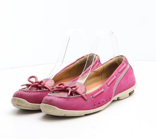 Unstructured Womens Purple Synthetic Slip On Casual UK