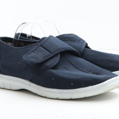 Chums Mens Blue Fabric Slip On Casual UK 12