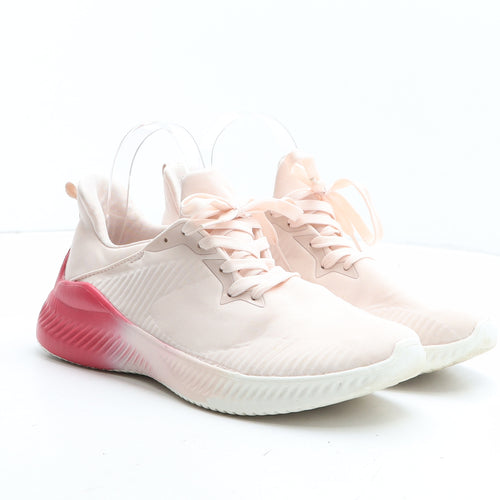 Primark Womens Pink Colourblock Synthetic Trainer UK