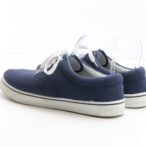 Truststyle Mens Blue Fabric Trainer Casual UK 8