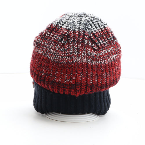 Superdry Mens Red Acrylic Beanie One Size