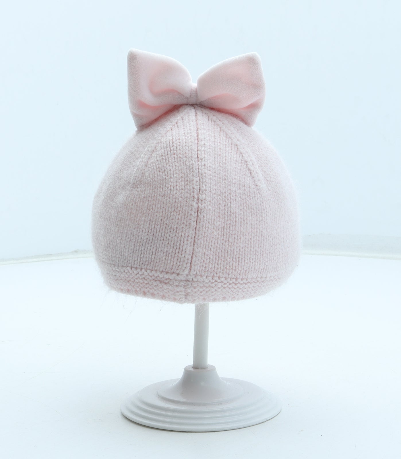 NEXT Girls Pink Acrylic Beanie Size S - Size 0-3 Months