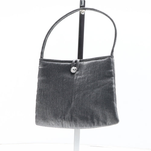 Oasis Womens Grey Polyester Top Handle Bag Size Mini