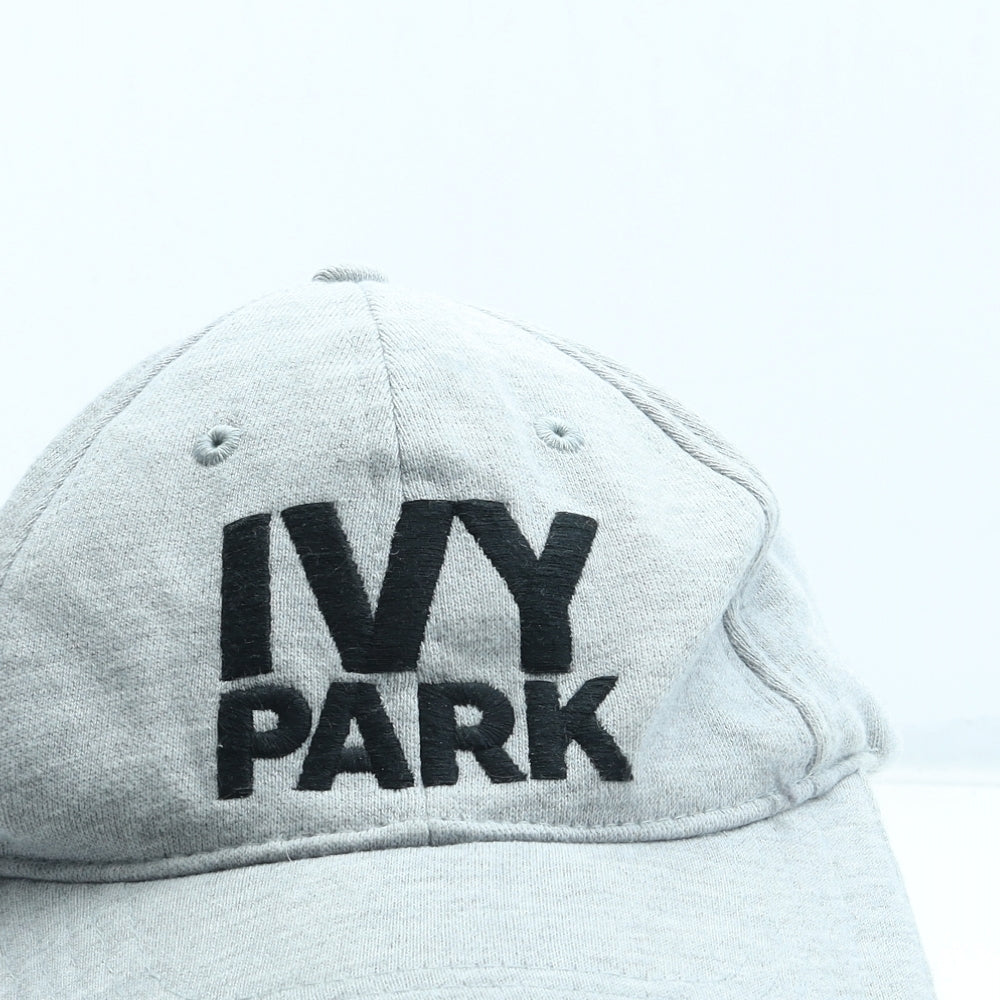 IVY PARK Mens Grey Polyester Snapback Size Adjustable