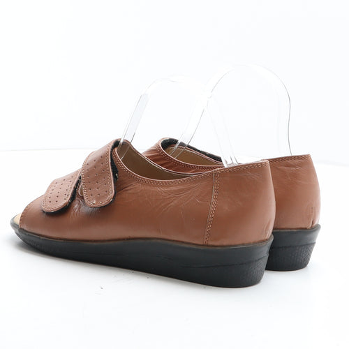 Chums Womens Brown Leather Slip On Casual UK