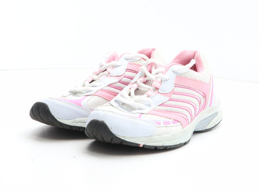 Just4U Womens White Synthetic Trainer UK