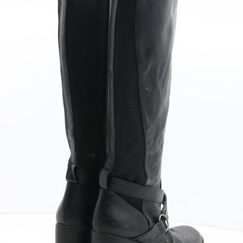 Dorothy Perkins Womens Black Synthetic Bootie Boot UK